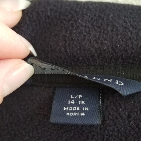 Great fleece jacket! Lands End size LP - Picture 2 of 9